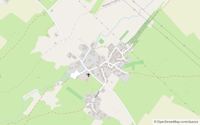 cuklic livno location map