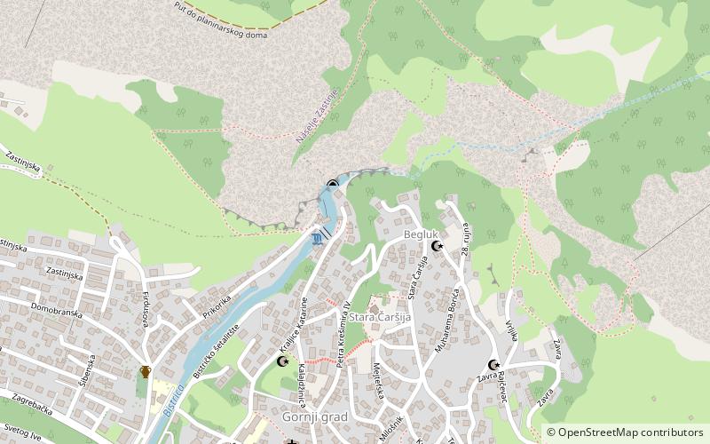 Poljé de Livno location map
