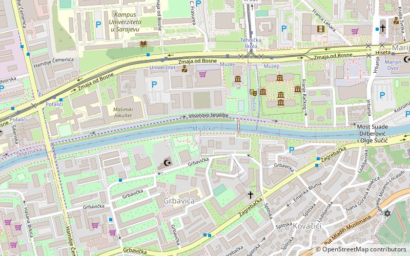 Marijin Dvor location map