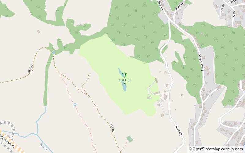 Golf klub VF location map