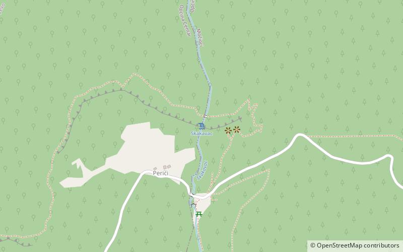 Skakavac location map