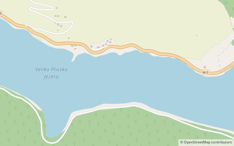 Veliko Plivsko Lake location map