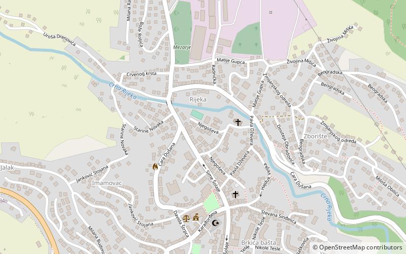 Saints Philip and James Church location map