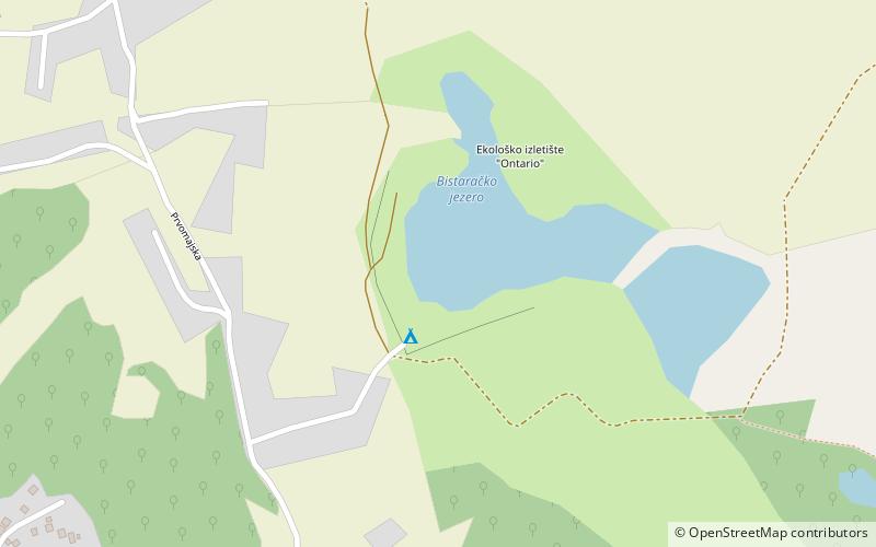 bistarac lake location map