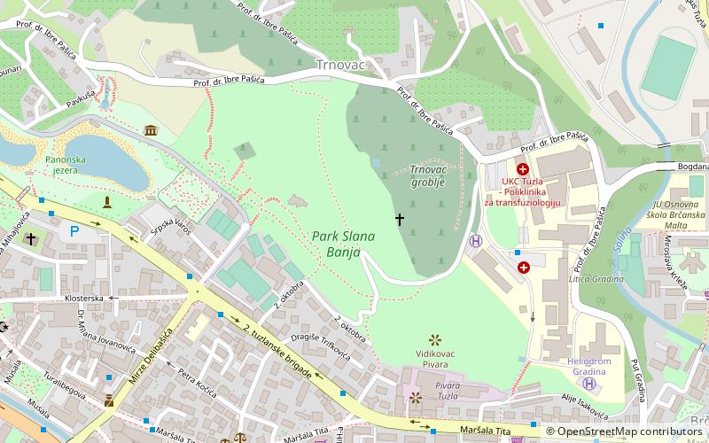 park tuzla location map