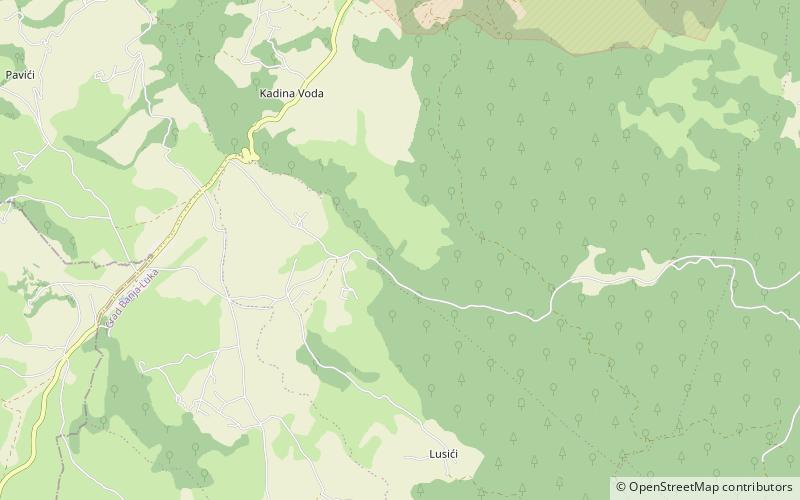 Grabovička rijeka location map