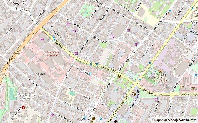 Republika Srpska Securities Commission location map