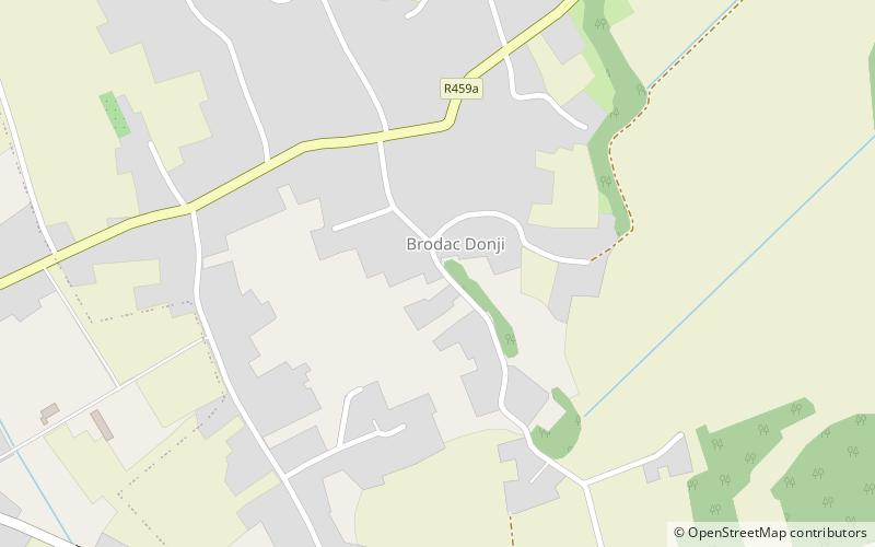 Brodac Donji location map