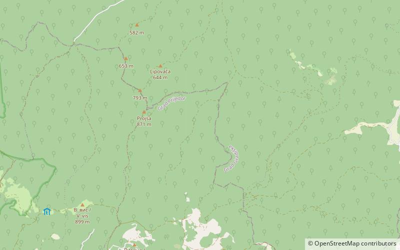 Kozara location map