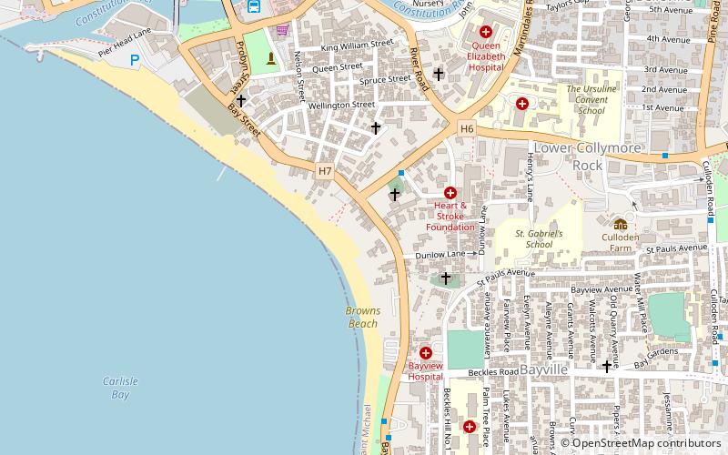 rogers scuba shack bridgetown location map