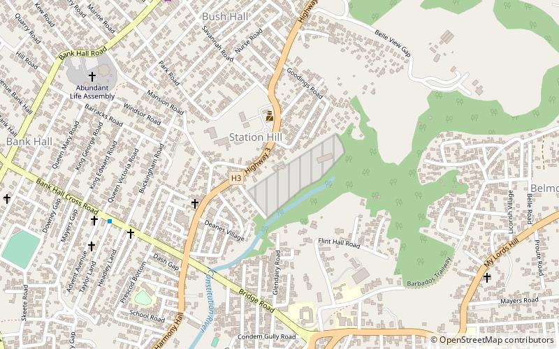 hm glendairy prison bridgetown location map