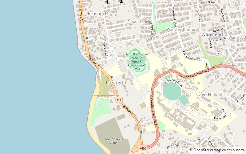 barbados national archives location map