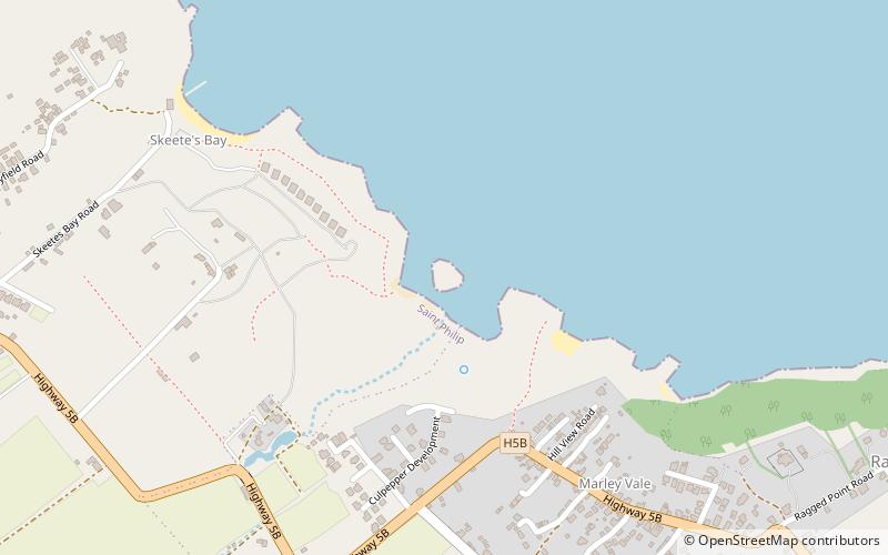 culpepper island bathsheba location map