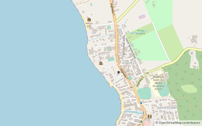 folkestone marine park and museum holetown location map