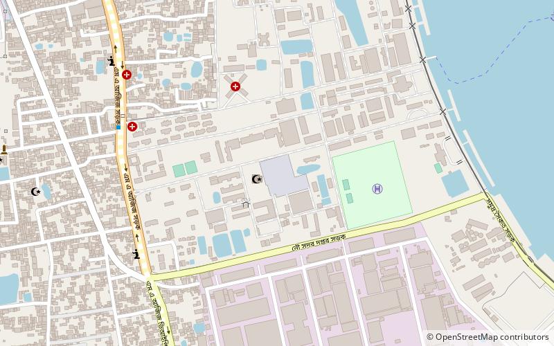 bns issa khan chittagong location map