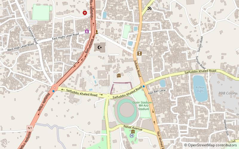 zia memorial museum chittagong location map