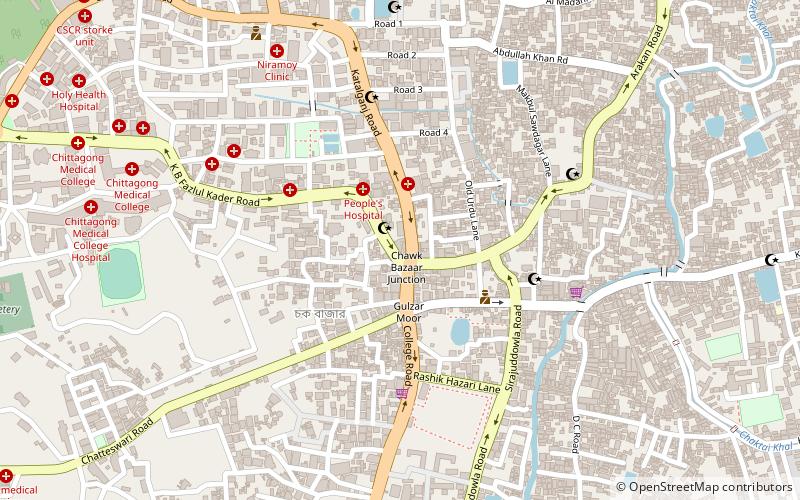 Wali Khan Mosque location map