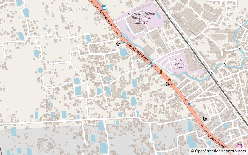 uttar kattoli alhaz mostafa hakim university college cottogram location map