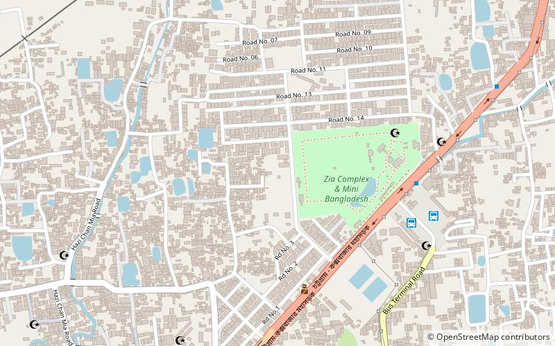 chandgoan residential area chittagong location map