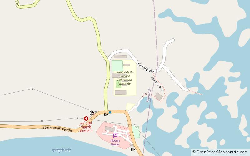 Bangladesh Sweden Polytechnic Institute location map