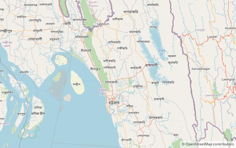 Abdullapur Union location map
