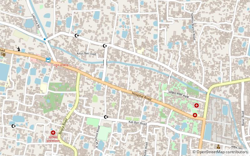 amrita lal dey college barisal location map