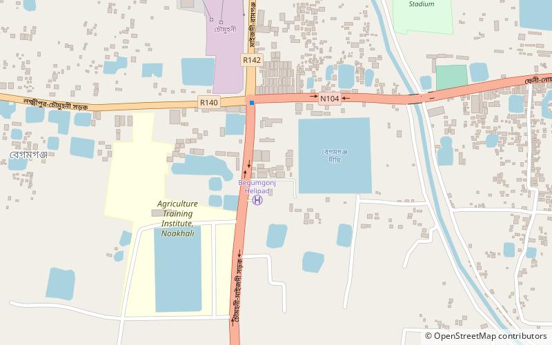 Begumgonj Textile Engineering College location map