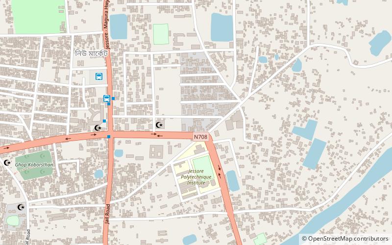 noapara union jessore location map