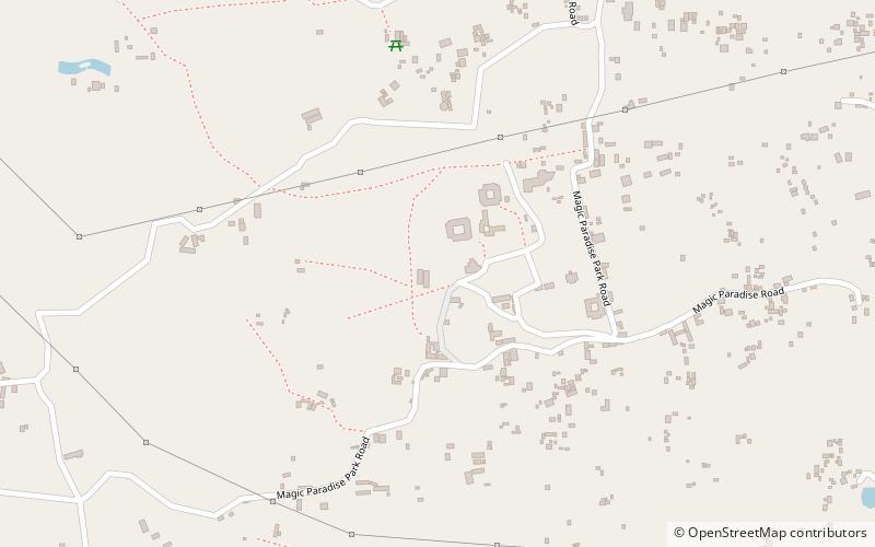Comilla University location map