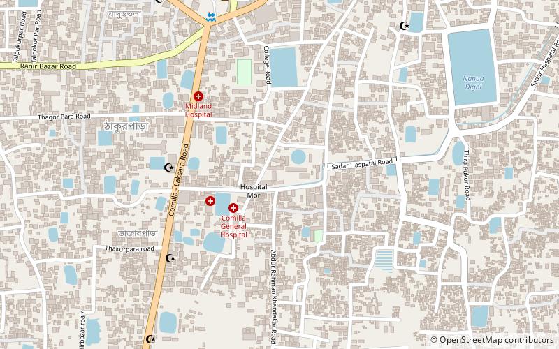 Comilla Government Women's College location map