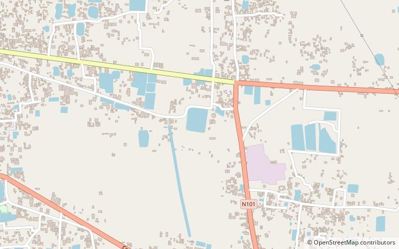 Comilla Jagannath Temple location map