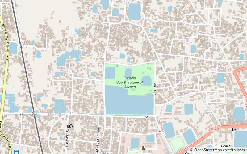 comilla zoo location map
