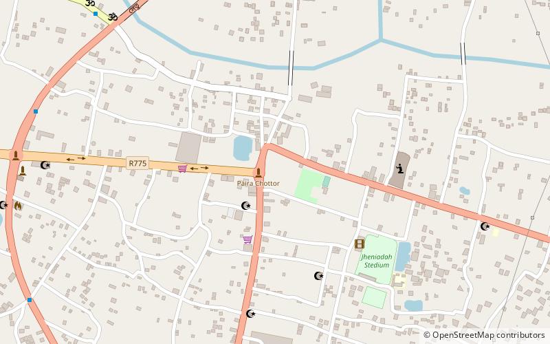 Jhenaidah location map