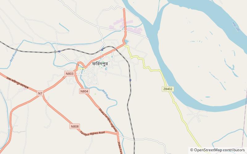 faridpur engineering college location map