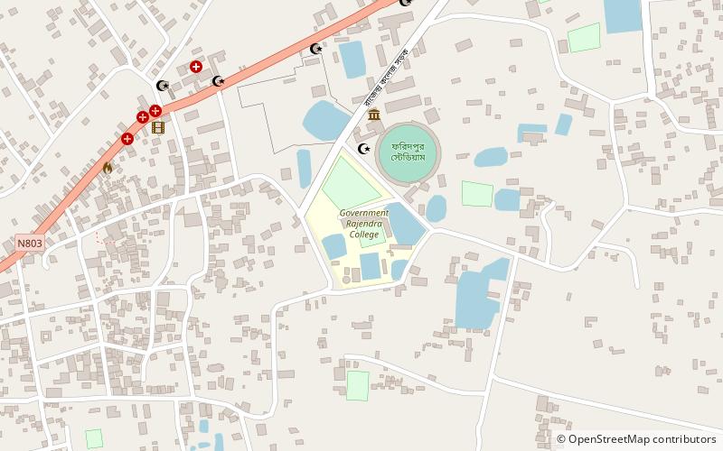 government rajendra college location map