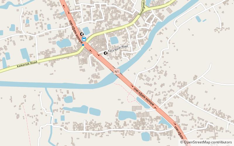 marikhali bridge sonargaon location map