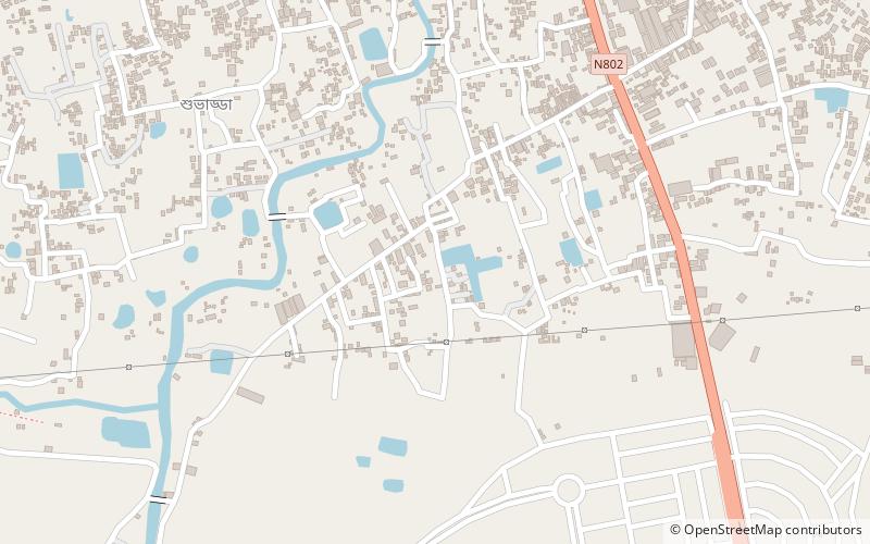 buckland bund dhaka location map