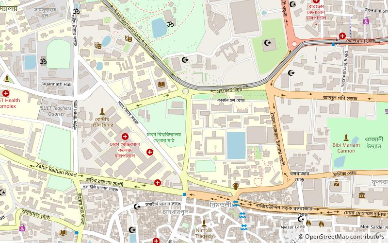 Dr. Muhammad Shahidullah Hall location map