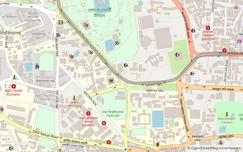 Dhaka Gate location map