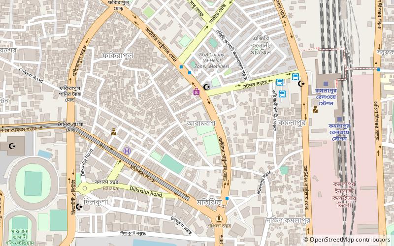 Notre Dame University Bangladesh location map