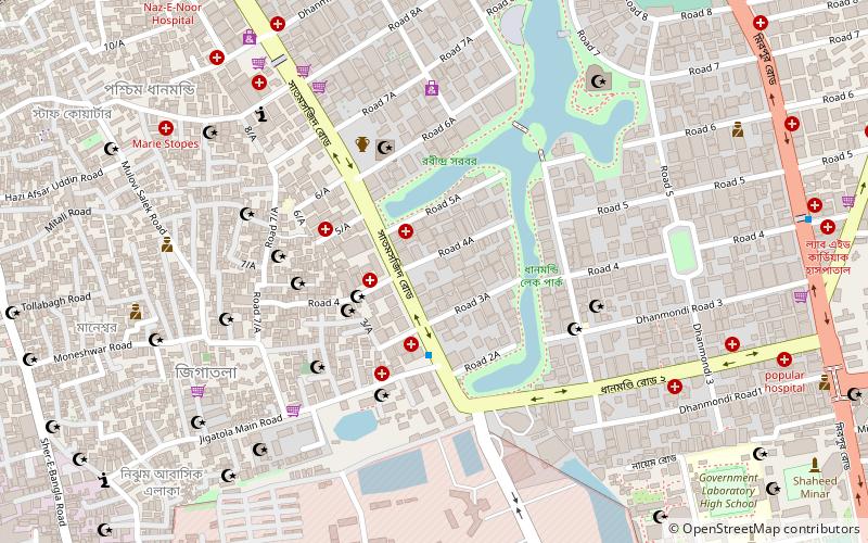 University of Asia Pacific location map