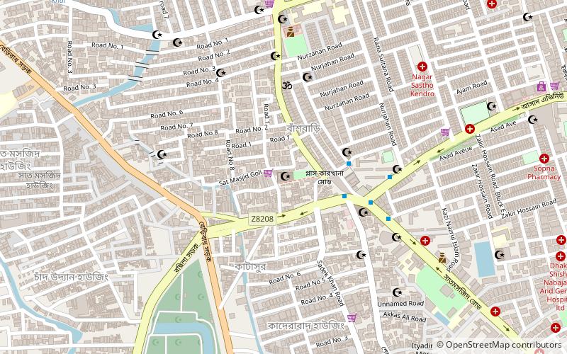 Sat Masjid location map