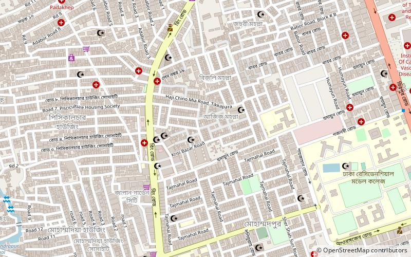 studio 6 6 dhaka location map