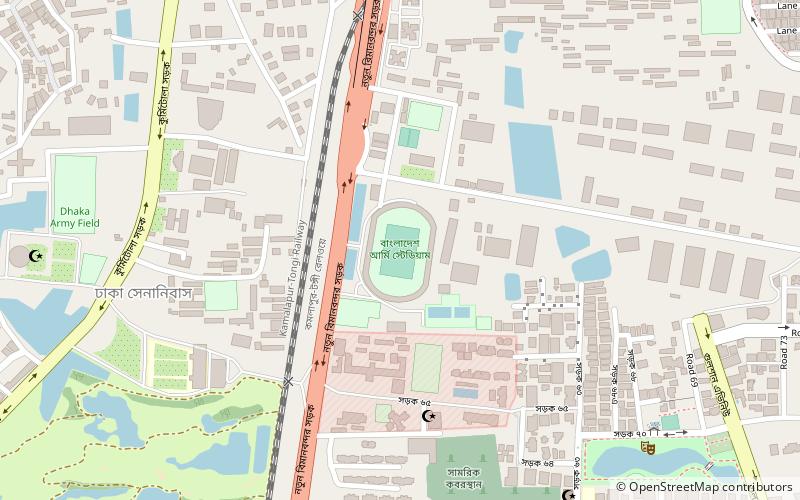 Stadion Armii Bangladeszu location map