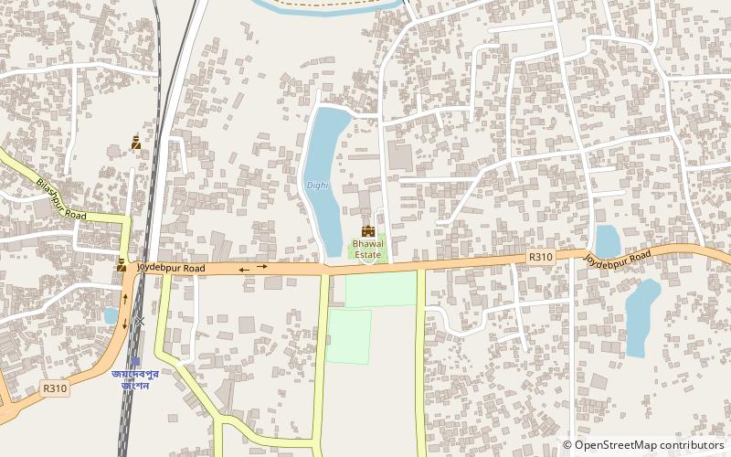 Bhawal location map