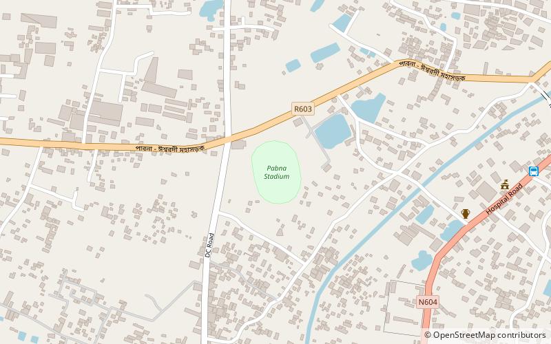 Pabna Stadium location map