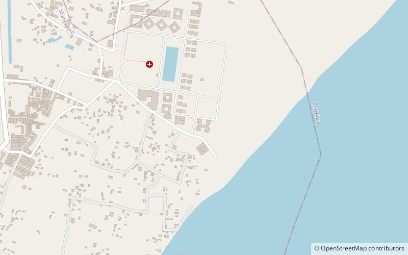 khwaja yunus ali university sirajganj location map