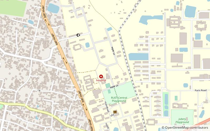 Rajshahi University of Engineering & Technology location map