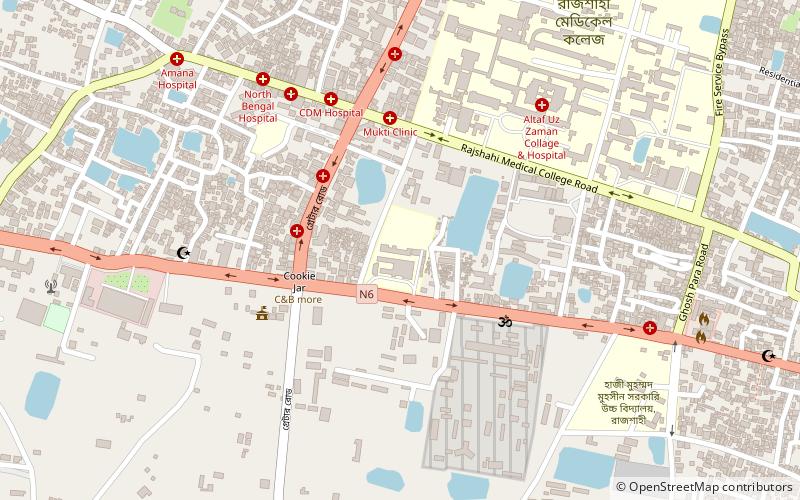 new government degree college rajshahi location map