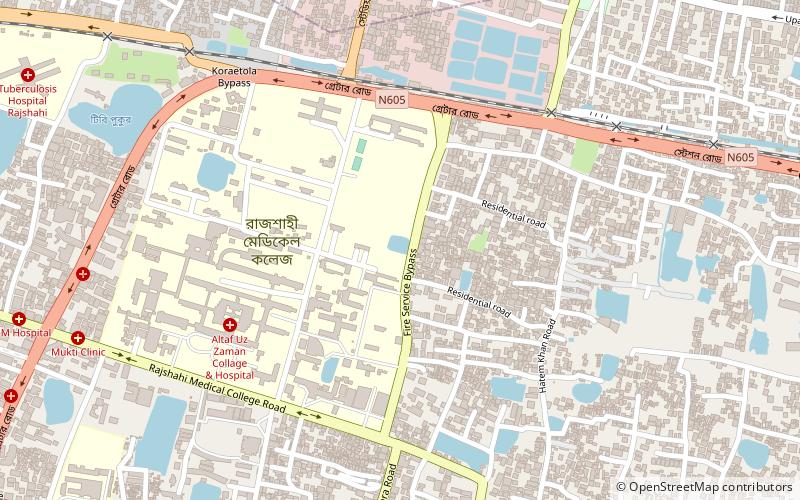 Rajshahi District location map